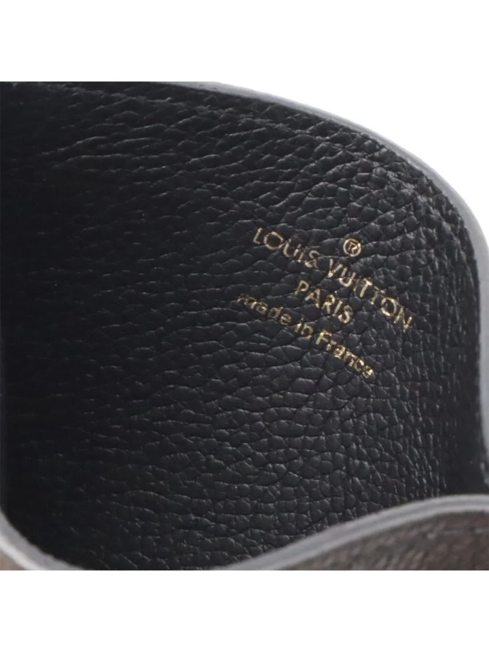 Louis Vuitton Monogram Empreinte Card Holder Sample Case Business Noir Black